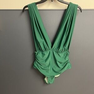 Cupshe Green One Piece Swimsuit